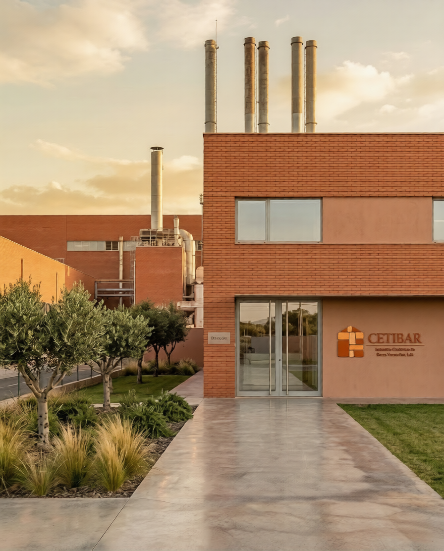 Receção da fábrica CETIBAR em Bustos, Aveiro