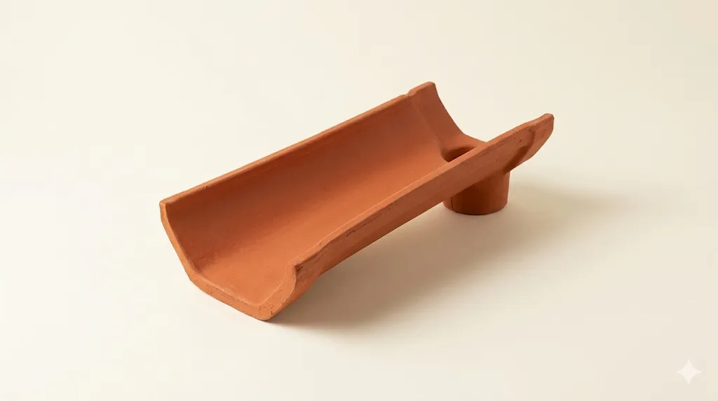 Agueiro cerâmico para drenagem de cobertura